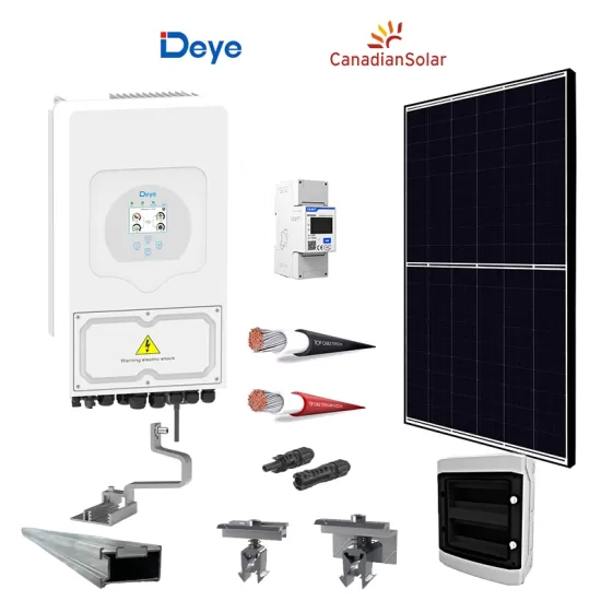 Kit sistem fotovoltaic 5 kW complet, hibrid monofazat